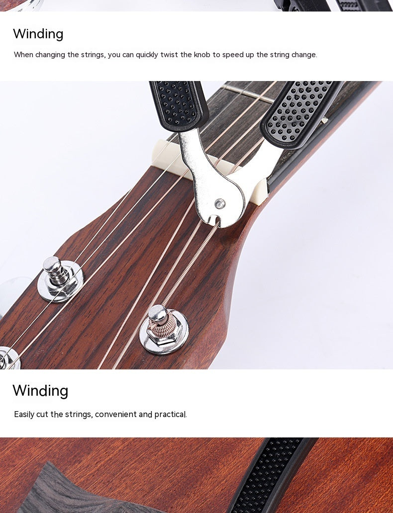 Guitar string winder