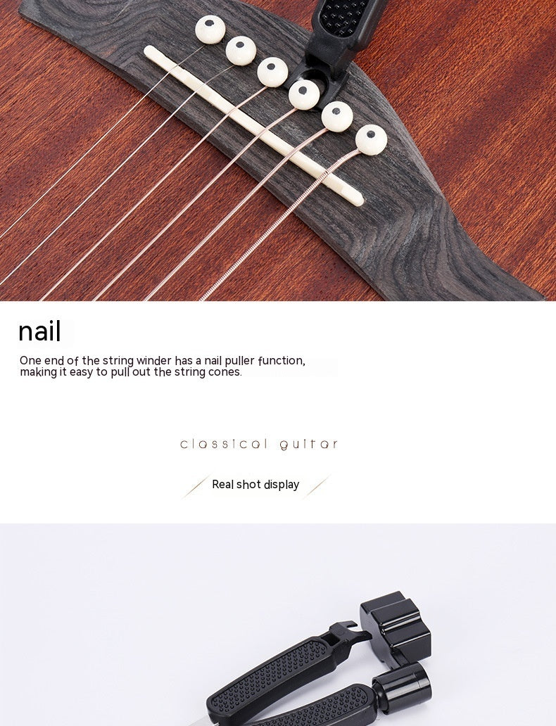 Guitar string winder